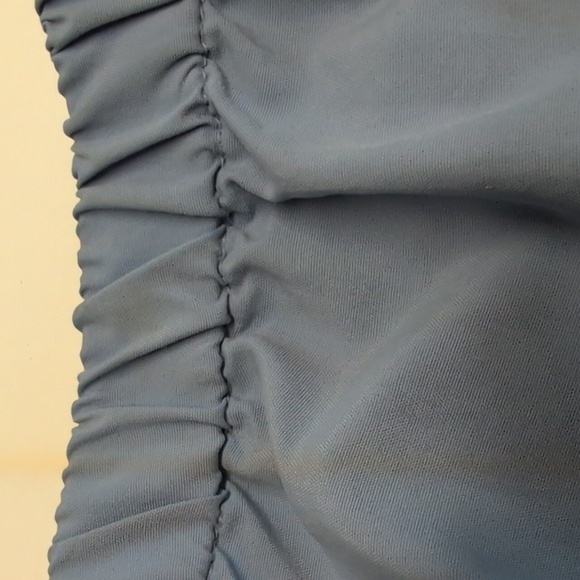 Coolibar Blue 1/4 Snap Hoodie Sun Protection Vented Long Sleeve Size Small - Picture 7 of 11